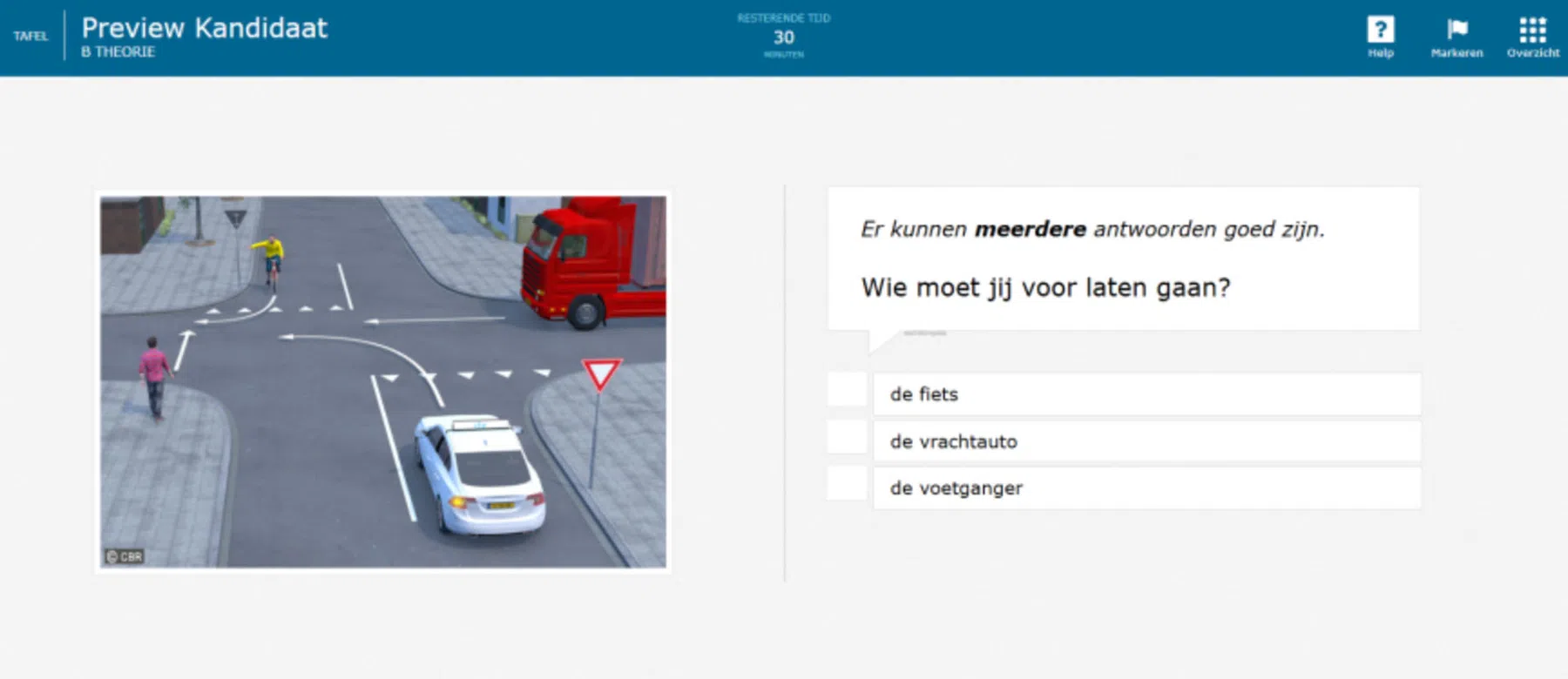 cbr theorie-examen
